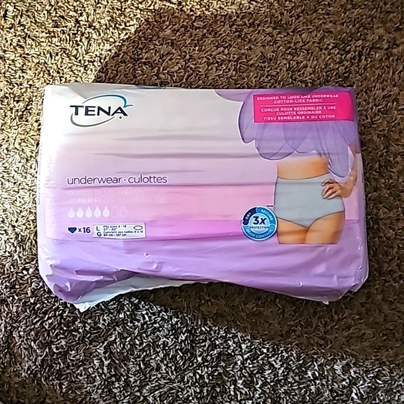 Tena Incontinence Underwear for Women, Super Plus, L, 16 Ct - Picture 2 of 2